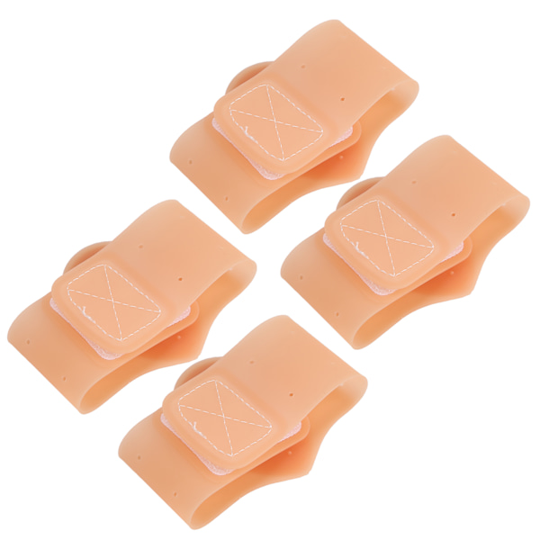 2 par Arch Pad självhäftande stöd Silikon innersula Elastisk platt fotvårdstillbehör Hudfärg