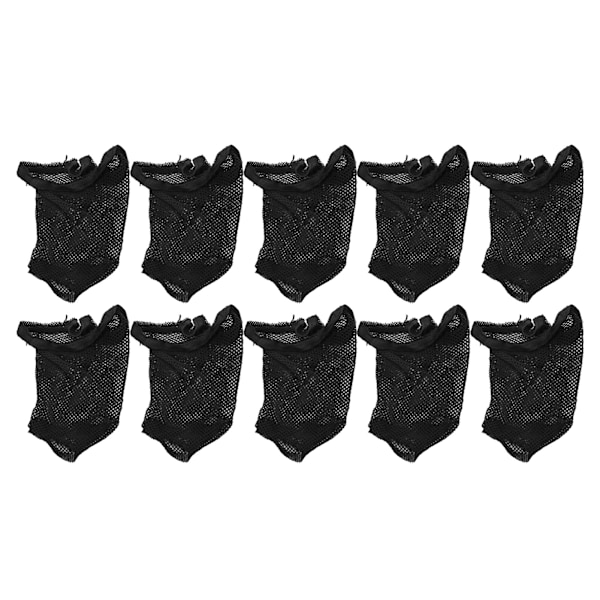 10 st Peruk Mesh Cap Sträckbar Mjuk Andas Nylon Dome Peruk Cap för kvinnor Cosplay