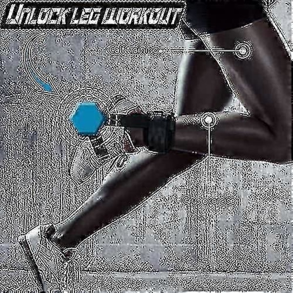 Justerbar manual Hantel Ankelstropper D-ringer Vekter Benforlengelse Trening Tibialis Trainer Hjemmegym Treningsutstyr