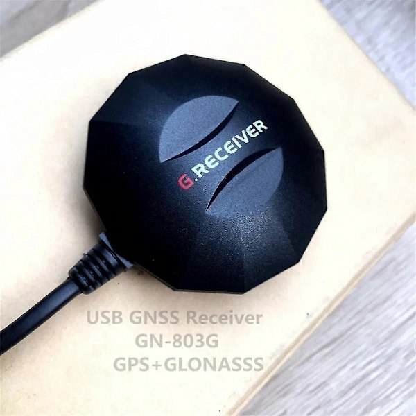Ny USB GPS GLONASS Mottagare GNSS Mottagarmodul Antenn, Ersätter Bu-353S4, BU353S4, 0183NMEA USB