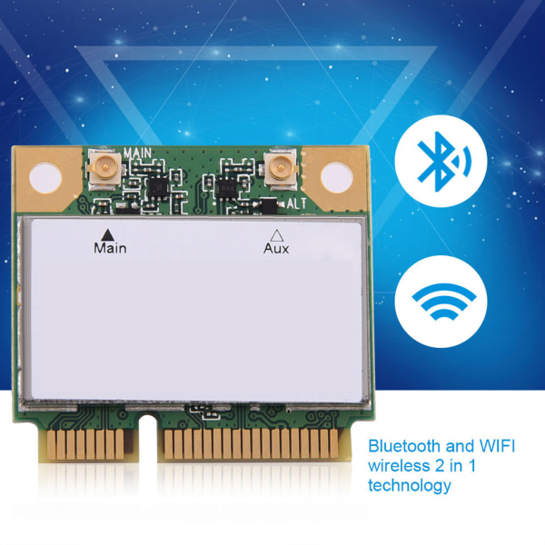 2,4G Bluetooth WIFI 2 i 1 trådløst kort for Mini PCI-E-kortspor for DELL Asus Toshiba/BenQ