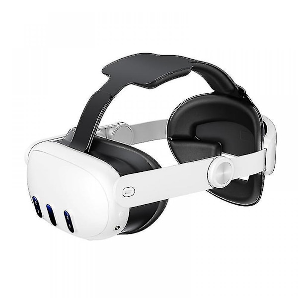 Komfortabel Hovedrem Kompatibel Med Meta Quest 3 Med Justerbart Hængsel, Erstatning For Meta Quest 3 Elite Rem, VR Tilbehør