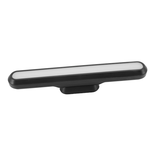 USB Genopladelig LED Skrivebordslampe Bar Magnetisk Skrivebordslampe Læsning Lys Sort Trinløs Dæmpning Batteridrevet Skab Touch Lys