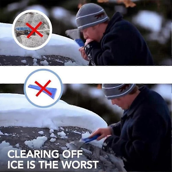 Runde Vindusisskraper, Magiske Kjegleformede Bilvindusisskraper, Snømåke for Bil