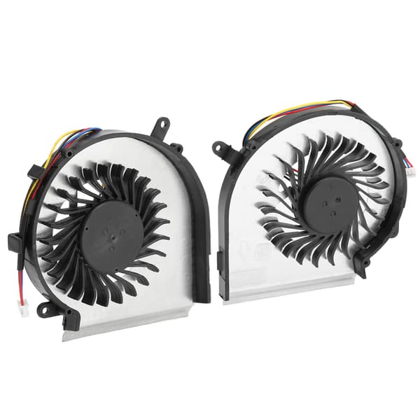 CPU-kjøler 4-pins sterk varmeavledning CPU GPU kjølevifte for MSI GE62VR GL62M GP62MVR GL62VR MS 16JB MS 16J9 CPU GPU kjølevifte