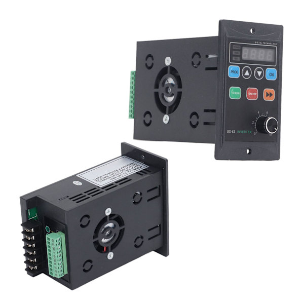 30W frekvensomvandlare LED digital mini motorväxelriktare 1PH 176‑264V ingång 3PH 0‑220V utgång