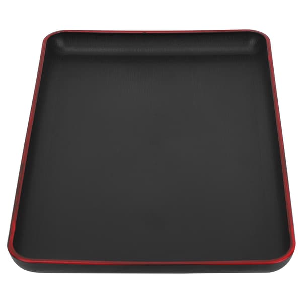 39*28cm Rektangulär plastbricka i japansk stil Serveringsbricka för restaurang hem hotell