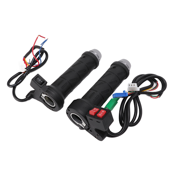 1 par elektrisk oppvarmet styre Universal Five Speed justerbar temperatur 22mm motorsykkelgrep for ATV