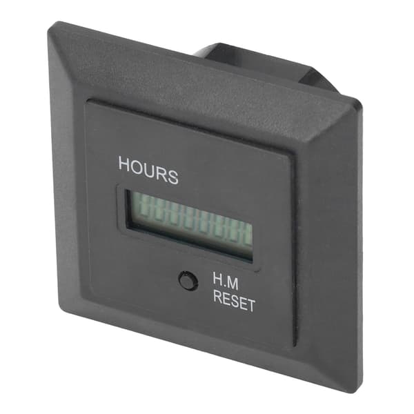 Timetæller Digital Display Timer Timetæller Måler 0‑999999H 59M til Industri 100‑240V AC
