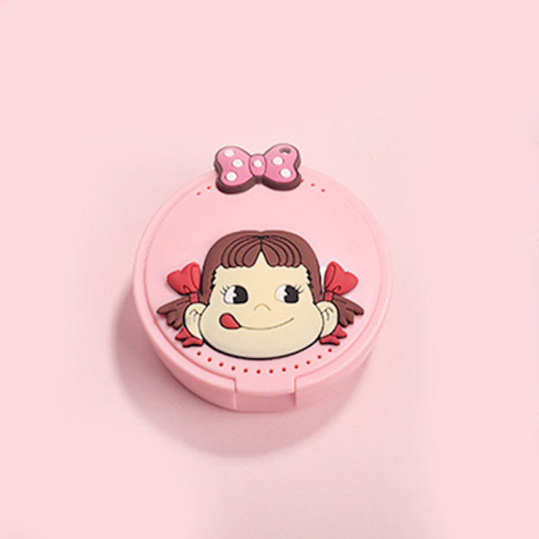 Retainer Case Travel Portable Cartoon Cute Mouth Guard Denture Aligner Case Container för män kvinnor typ D