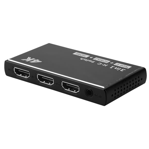 Videokytkin jakaja HDMI-signaalin sovitinmuunnin Windowsille/MACille
