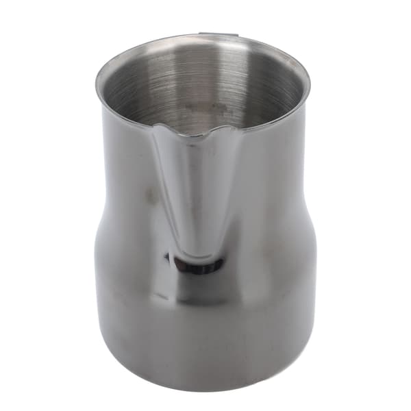 Mælkekande 450ML 304 Rustfrit Stål Skumkop Drypfri Kaffe Dampkande Titanium Sort