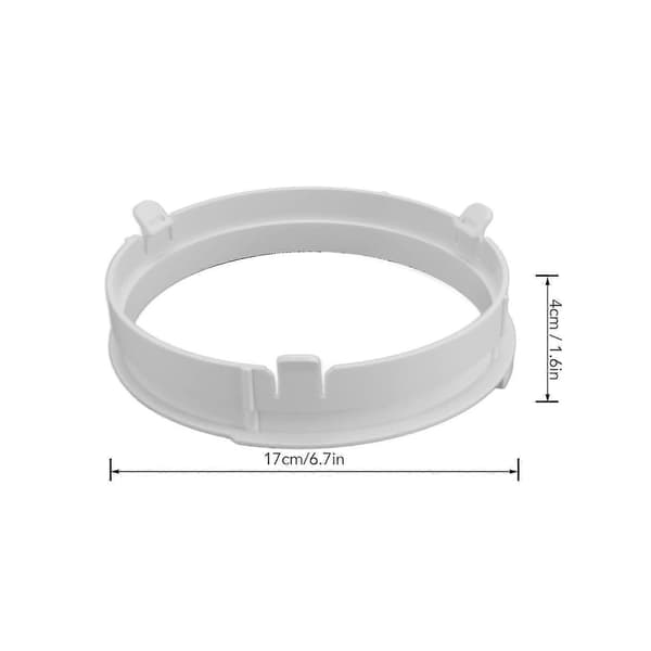 Adjustable Hose Connector for Midea 1.5P Portable Air Conditioner KYR-35, ABS Exhaust Adapter