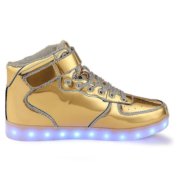 Coola LED-belysta skor för barn, pojkar och flickor - Lysande blinkande sneakers