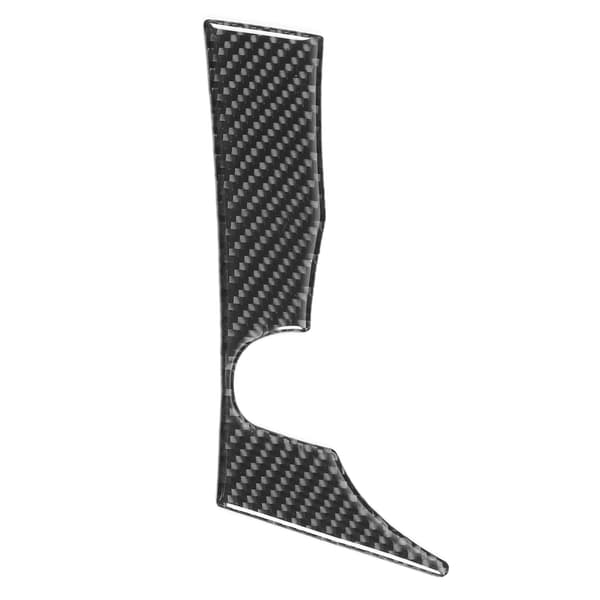 Kolfiber INFO Knapp Dekorationsskydd Trim LHD Passar Mitsubishi Lancer 2008‑2016