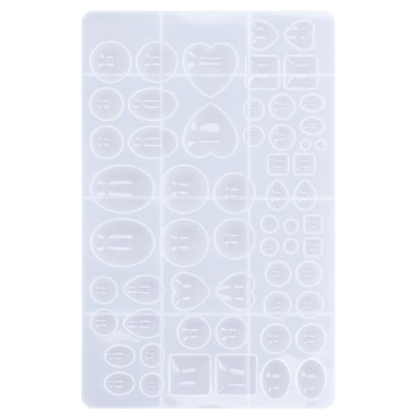 Hjerteformet silikonform Geometrisk oval halvsirkel vanndråpeform DIY silikonformer for fondantkake sjokolade