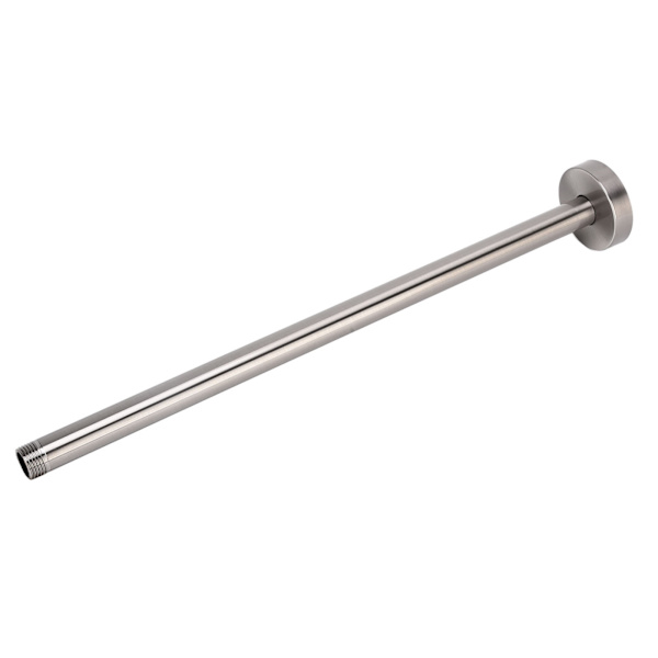 NPT 20mm Dusjhode Forlengelsesarmar Takmontert SUS304 Rustfritt Stål Baderom Dusj Tilbehør 40,6cm / 16in Børstet