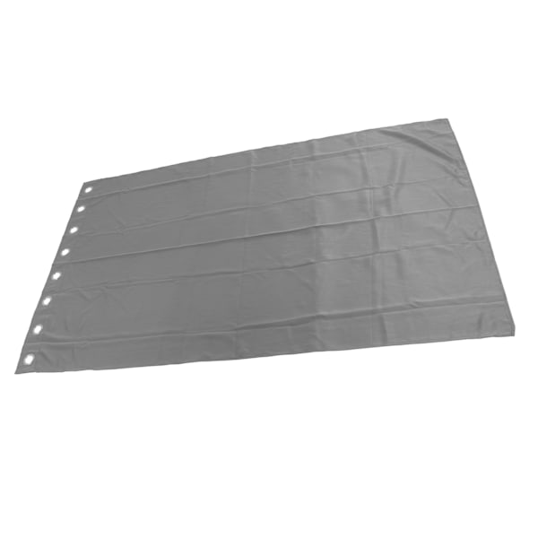 Grommet Mørklægningsgardiner Punch Free Termisk Isolerede Rum Mørklægning Gardiner til Soveværelse Stue Grå 132x213cm / 52.0x83.9in