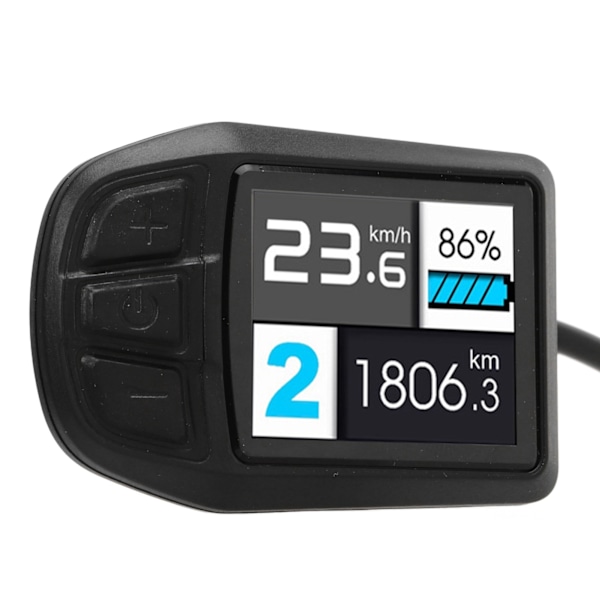 Elektrisk cykeldisplay TFT UKC3 ABS Elektrisk cykel litiumbaserad konverteringstillbehör