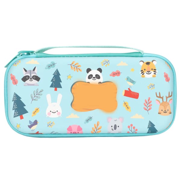 Bæretaske til Switch Bærbar Slank Hard Shell Taske med 8 Spilkortpladser til Rejser til Switch