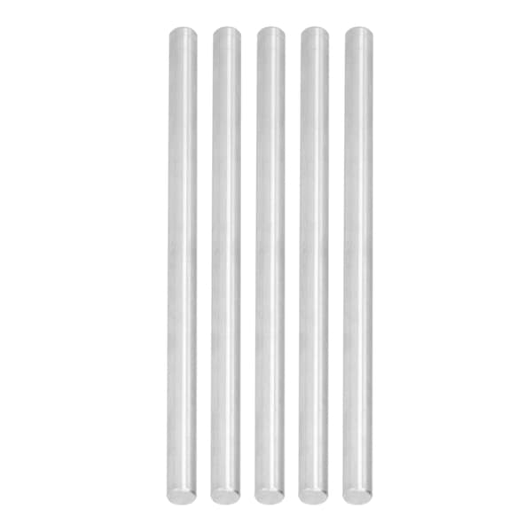 5 stk. rustfri stålstang rund lige akselstang 8 mm tilbehørssæt til robotlegetøj DIY4100-0008-0300