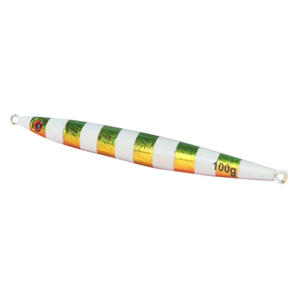 Luminous Lures Snabbt Sjunkande Järnplatta Fiskebeten 3D Ögon Bass Crankbait Tackle WobblerGuld