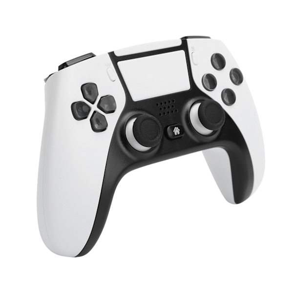 Spelkontroll Bluetooth 4.0 Gamepad Trådlös Joystick för PS4 Konsol Värd Vit