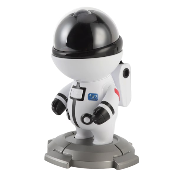 Stjerne LED nattlys projektor USB astronaut stjerneprojektor lampe RGB omgivelsesprojeksjonslys barn bursdagsgave hvit