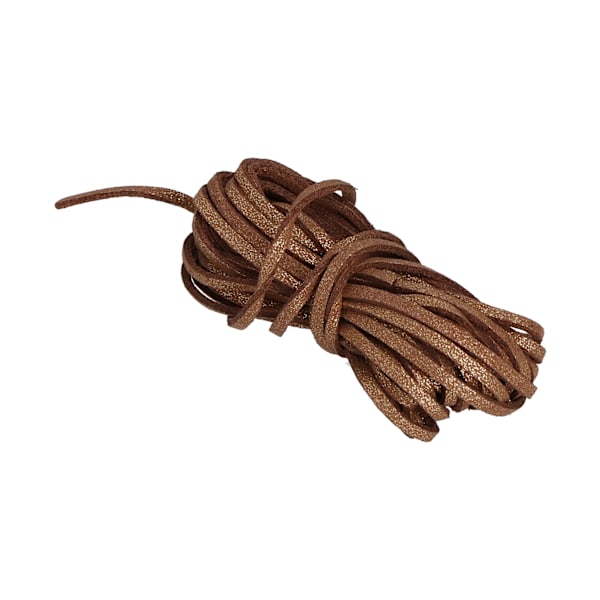 Fløjlsreb Dobbeltsidet Funklende Nylon til DIY Halskæde og Armbånd 5 Meter (Gylden)