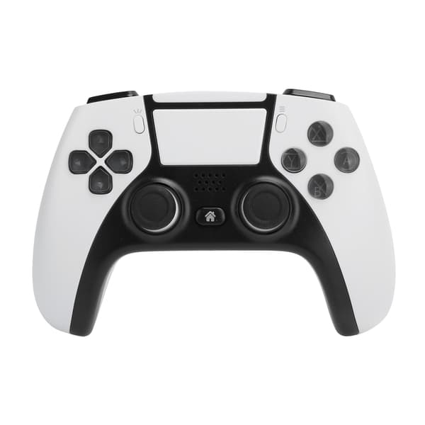 Spillkontroller Bluetooth 4.0 Gamepad Trådløs Joystick for PS4-konsoll Vert Hvit