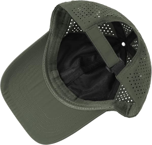Women's Baseball Cap with Quick-Drying Mesh, Adjustable, Waterproof, Ponytail Holder, Sun Protection