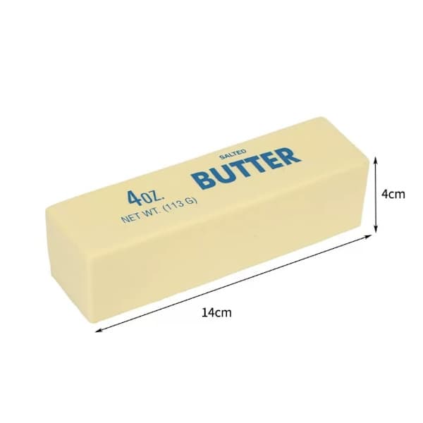 Mellow Butter Squishy Leketøy for Stresslindring for Barn Smör