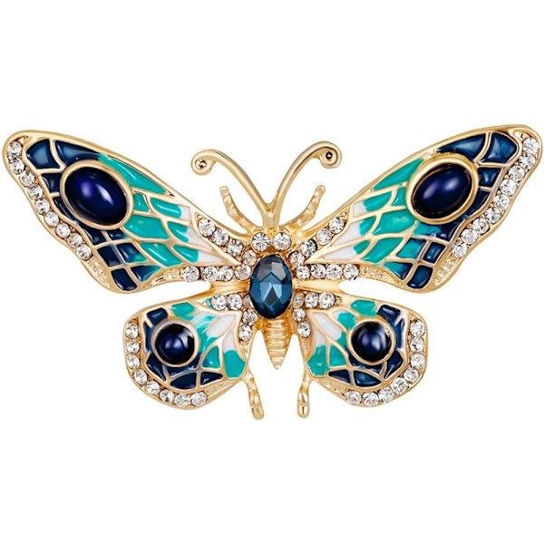 Butterfly Broche Palace Vintage Pin Corsage Broche Butterfly Pin Badge til kvinder og piger