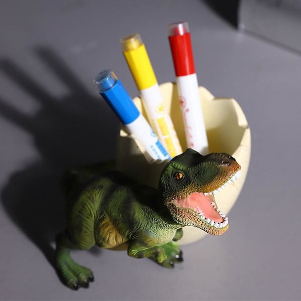 Dinosaur Skrivebords Oppbevaringsbeholder - Dekorativ Blyant Holder