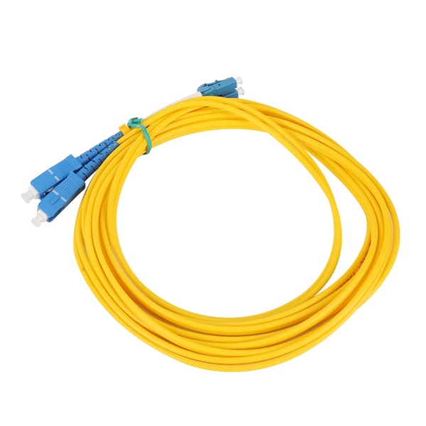 9,8 fot SC-LC fiberoptisk patchkabel PVC Singlemode bygelkabel för nätverk
