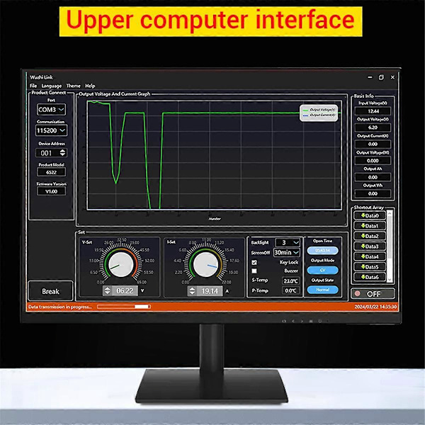 -10022C CNC Step-Down DC Justerbar Reguleret Strømforsyning 1 sæt