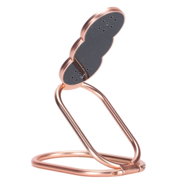 Telefon Ring Holder Finger Stativ 360° Rotation Metal Telefon Greb Foldbar Stativ til Magnetisk BilmonteringRose Gold