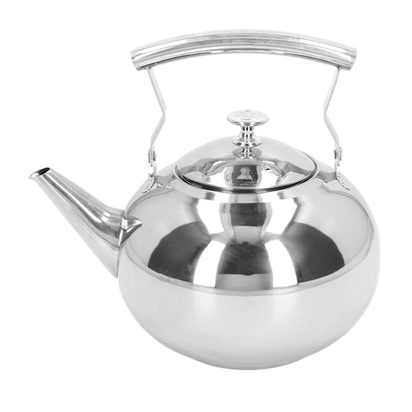 Rostfritt stål tekanna tekanna med avtagbart filter Hög temperaturbeständighet Kaffe serveringsbord Serveringskanna för hem hotell restaurang 1,5L