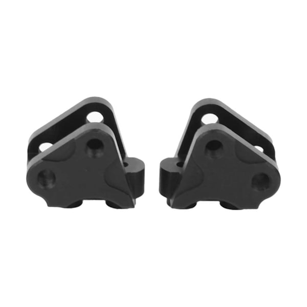 2 stk. Forreste Bageste Nedre Støddæmperforbindelse Link Mount Passer til SCX10-II AXIAL RC Bil Sort