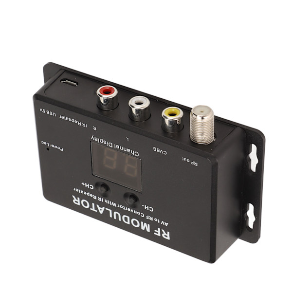 RF-modulator Professionel PAL NTSC 21-kanals AV til RF-konverter til Set-top-boks DVR DVD