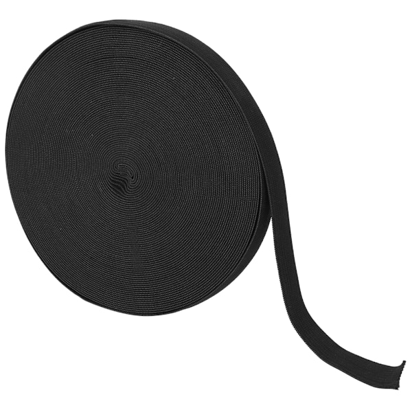 Stickad elastiskt band förtjockning sömnad tillbehör hantverkssamling för skyddskläder manschetterSvart 15 mm bredd