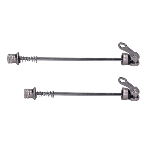 ZTTO 2stk Road Mountain Cykel Quick Release Skewers Bike Front Bageste spyd tilbehørTitanium