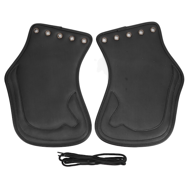 2 st PU-värmeavledare för motorcykel, motorcykelvärmeisolering, sadelskydd