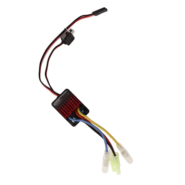 RC-motorvarvtalsregulator med kylfläns i aluminiumlegering, vattentät 25A motorborstad ESC för 1/18 1/16 RC-bil lastbil