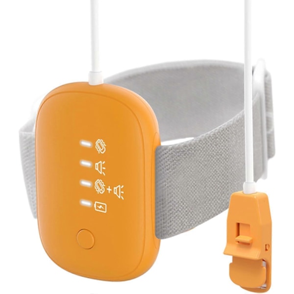 Sengevædningsalarm til drenge og piger, USB genopladelig, tissealarmer med høj lyd og stærk vibration, pottetræningsalarm til børn