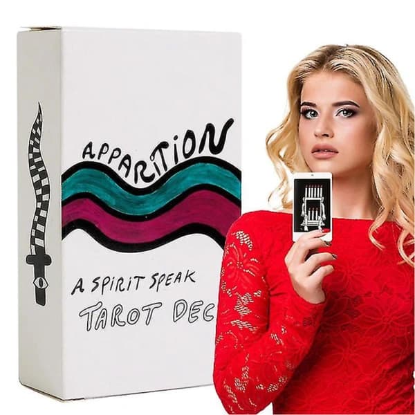 Serie af Tarotkortspil - Engelsk version af Oracle-kort, brætspil for voksne