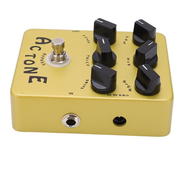 Amp Pedal Simulation Forstærker Effekter Analog til Vox AC30 Klassisk Britisk Rock Lyd JF‑13