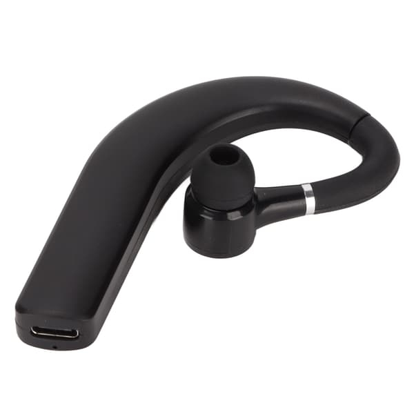 Bluetooth-headset IPX5 vandtæt håndfri støjreducerende enkeltøre Bluetooth-øretelefon til løb, kørsel, forretning