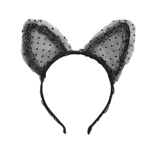 Kattørefrills - Hårtilbehør for kvinner og jenter - Cosplay Kattørefrills - Festkostymedekorasjon