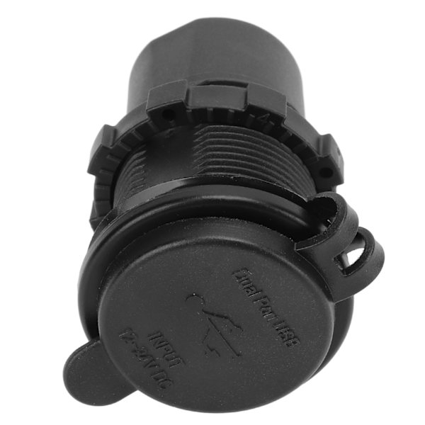 Bil USB-portlader QC4.0 PD-grænseflade Hurtigopladning 12-24V 60W med blå terminal til RV-både Motorcykler Oplader med 20cm/7.9in kabel